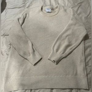 Oversized Old Navy Waffle Sweater